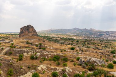 Kapadokya 'daki volkanik kaya oluşumları antik Hıristiyanların ikamet ettikleri yer. Seyahat