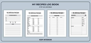 Lezzetli Tarifler Not Defteri Şablonum