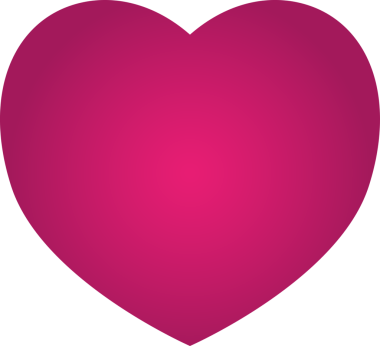 Basit Kalp şekli simgesi