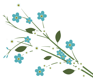 ağaç dalı bahar çiçekleri