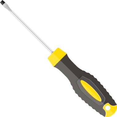 Plastik Saplı modern tornavida