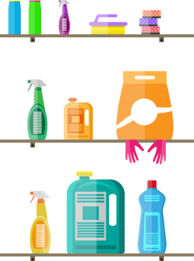 Plastik raf ev ürünleri