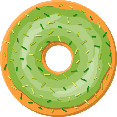 Donutlu kek, donuttan jöleye