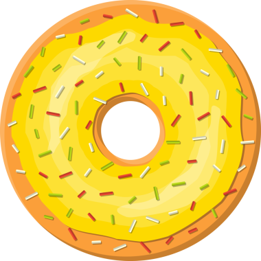 Donutlu kek, donuttan jöleye