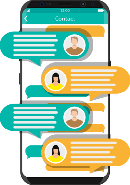 Smartphone mesajlaşma uygulaması