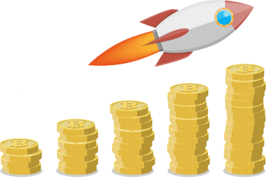 Altın kripto paralar ve roket yığını