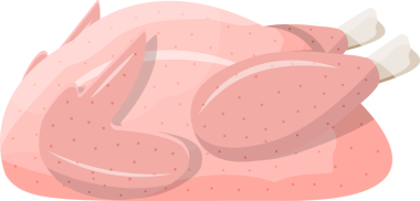 Çiğ tavuk ya da hindi