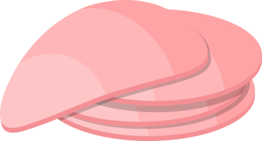 Et sosisi dilimi simgesi