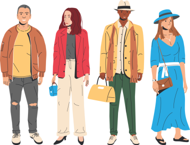 Moda İnsanları Karakterleri Grubu