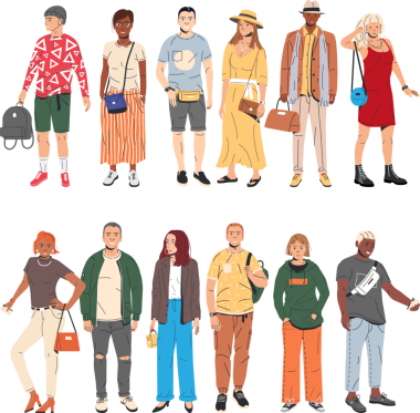 Moda İnsanları Karakterleri Grubu