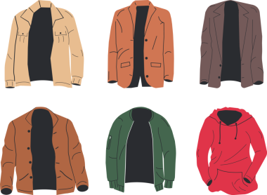 Moda montu unisex ceket