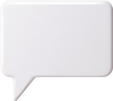 3B Beyaz Boş Konuşma Baloncuğu