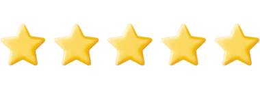 3 Boyutlu Parlak Sarı Beş Yıldız Beğeni