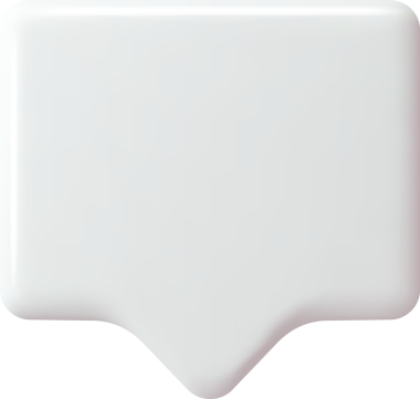 3B Beyaz Boş Konuşma Baloncuğu