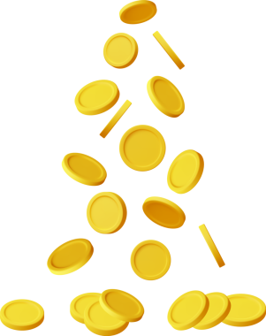 3B Altın Para Yağmuru