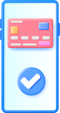 3D Akıllı Telefon, Onaylanmış İşaretli Banka Kartı