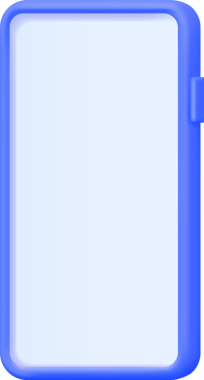 Boş Ekranlı 3d Gerçekçi Akıllı Telefon