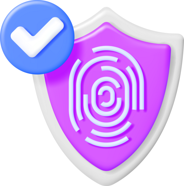 Kalkanda İşaretli 3B Parmak izi