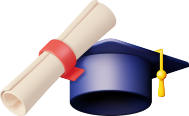 Pul ve Mezuniyet Kapağı ile 3B Sertifika