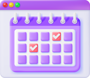 Bilgisayar Tarayıcıdaki 3B Kağıt Sarmal Duvar Takvimi