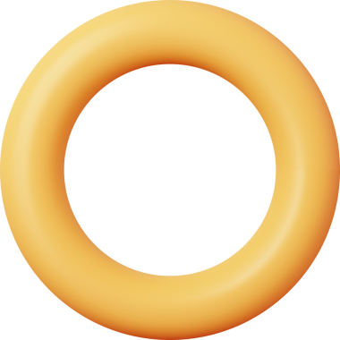 Gerçekçi 3B renk temel şekiller