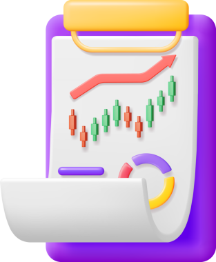 Pie Diyagramlı 3B Pano Kağıt Tabaka