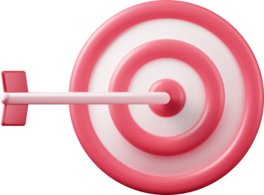 Ortadaki Simgede Okla 3B Hedef