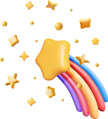 3D Parti Altın Konfeti Havai fişekleri