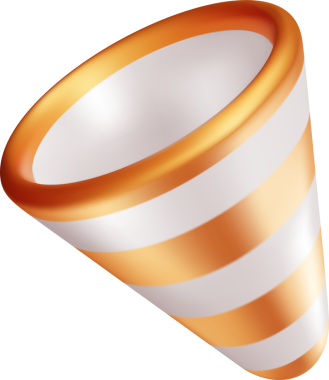 3D Altın Boş Parti Patlaması