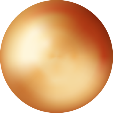 3B Altın Geometrik Şekil