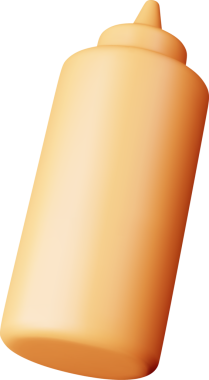 Fast Food için 3D Boş Plastik Şişe