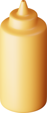 Fast Food için 3D Boş Plastik Şişe