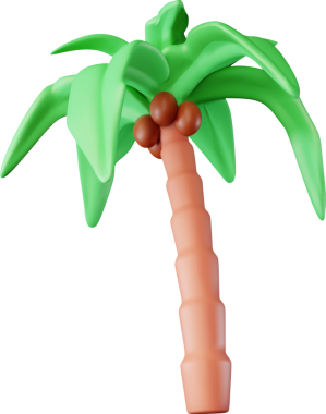 3d Palm Tropic Bitki Ormanı Ağacı