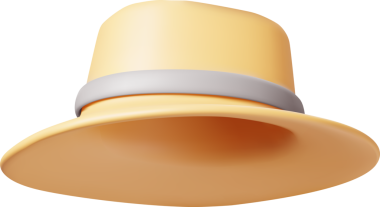 3d Unisex Hasır Şapka