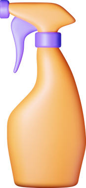 Sıvı deterjanlı 3 boyutlu şişe.