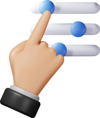 3B filtre tuşu ve el