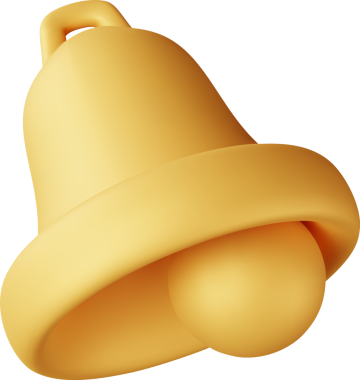 3B uyarı çanı simgesi simgesi