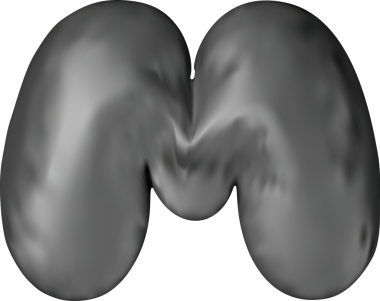 3d siyah alfabe balonu tek harf