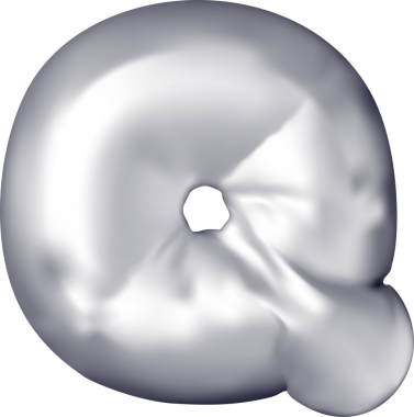 3d gümüş alfabe balonu tek harf