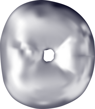 3d gümüş alfabe balonu tek harf