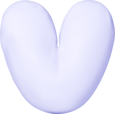 3d beyaz alfabe balonu tek harf