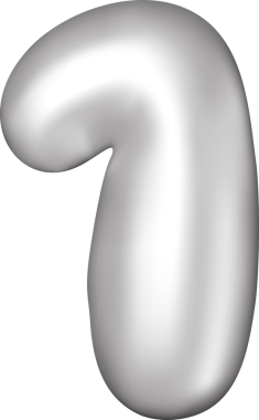 Bir numaralı gümüş balon.