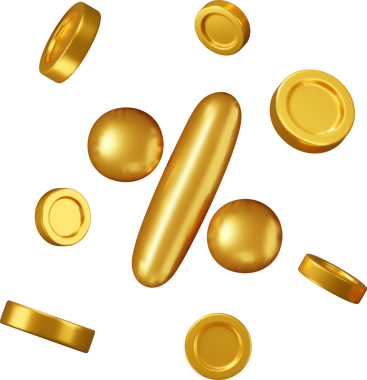 3D Altın Taç Simgesi Simgesi