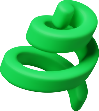 3D spiral konfeti, renkli kıvrımlı kıvrımlı kurdele.