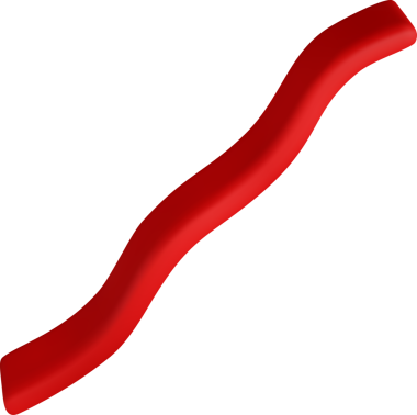 3D spiral konfeti, renkli kıvrımlı kıvrımlı kurdele.