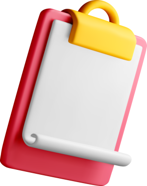 Not Defteri Tasarımlı Renkli 3B Pano