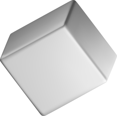 Soyut 3D Geometrik Küp Tasarımı