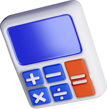 Renkli Düğme Tasarımı ile 3B Hesaplayıcı