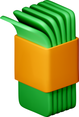 Biçimli Renkli 3B Nesneler