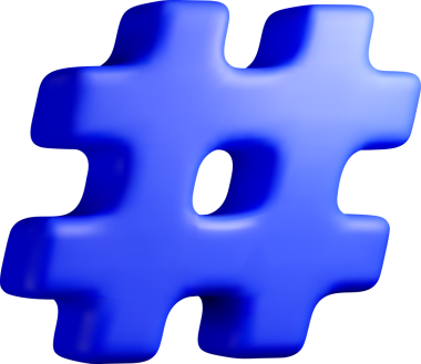 Pürüzsüz Yüzeyde 3B Mavi Etiket Sembolü